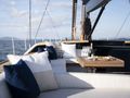 KIBOKO4 Southern Wind Shipyard SW108 - outdoor lounge KIBOKO4 Southern Wind Shipyard SW108 - outdoor lounge