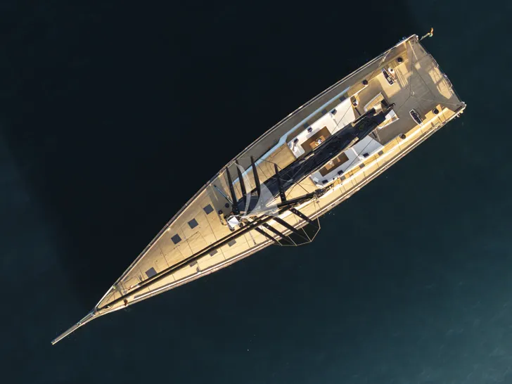KIBOKO4 Southern Wind Shipyard SW108 - top aerial shot KIBOKO4 Southern Wind Shipyard SW108 - top aerial shot