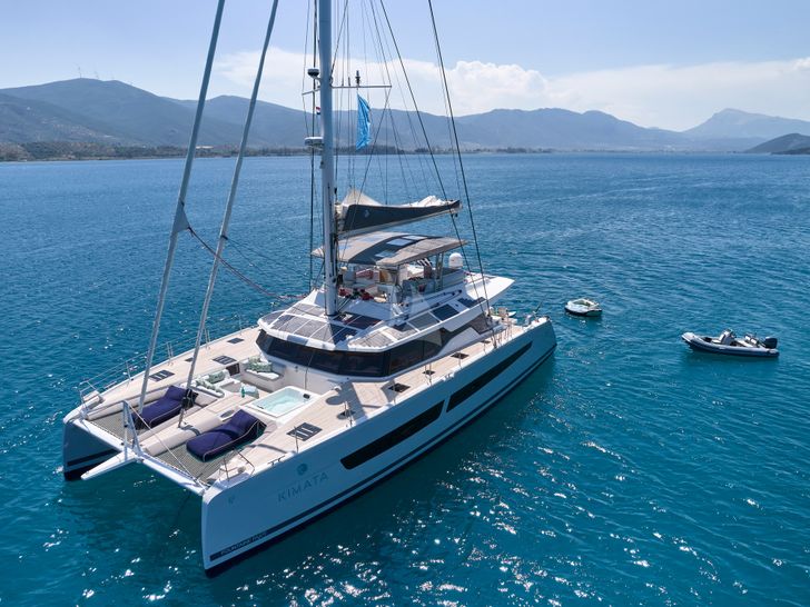 KIMATA Fountaine Pajot Alegria 67 - anchored KIMATA Fountaine Pajot Alegria 67 - anchored