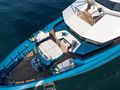 KING BENJI Dunya Custom Yacht 47m - foredeck closer view KING BENJI Dunya Custom Yacht 47m - foredeck closer view