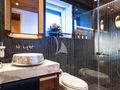KING BENJI Dunya Custom Yacht 47m - VIP cabin 1 bathroom KING BENJI Dunya Custom Yacht 47m - VIP cabin 1 bathroom