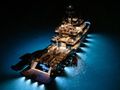 KING BENJI Dunya Custom Yacht 47m - at night KING BENJI Dunya Custom Yacht 47m - at night