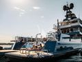 KING BENJI Dunya Custom Yacht 47m - elegant aft KING BENJI Dunya Custom Yacht 47m - elegant aft