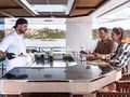 KING BENJI Dunya Custom Yacht 47m - teppanyaki bar KING BENJI Dunya Custom Yacht 47m - teppanyaki bar