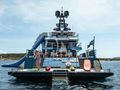 KING BENJI Dunya Custom Yacht 47m - aft shot KING BENJI Dunya Custom Yacht 47m - aft shot