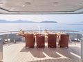 KINTARO Cantieri di Pisa Akhir 125 - aft deck dining area KINTARO Cantieri di Pisa Akhir 125 - aft deck dining area