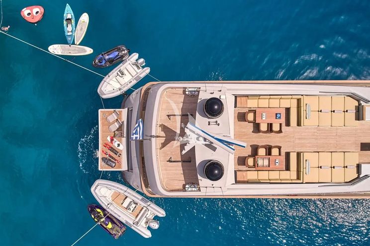 Charter Yacht KINTARO - Cantieri di Pisa Akhir 125 - 6 Cabins - Athens - Mykonos - Paros - Cyclades - Greece