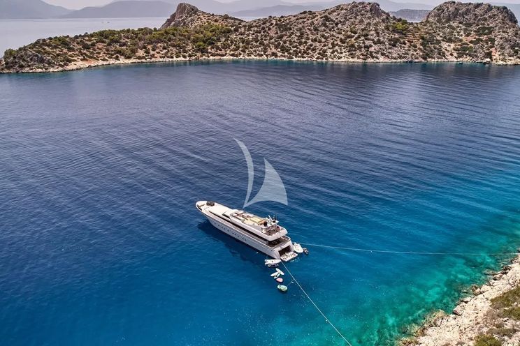 Charter Yacht KINTARO - Cantieri di Pisa Akhir 125 - 6 Cabins - Athens - Mykonos - Paros - Cyclades - Greece