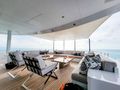 KNIGHT Heesen 5000 Alu - aft deck alfresco lounge KNIGHT Heesen 5000 Alu - aft deck alfresco lounge