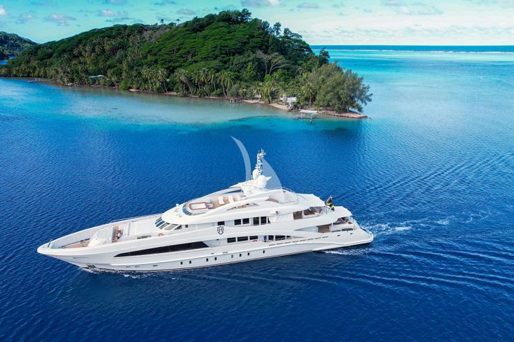 Charter Yacht KNIGHT - Heesen 5000 Alu - 5 Cabins - Bora Bora - Raiatea - Tahiti - French Polynesia