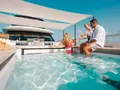 KOJU Benetti Motopanfilo 37m - foredeck jacuzzi KOJU Benetti Motopanfilo 37m - foredeck jacuzzi