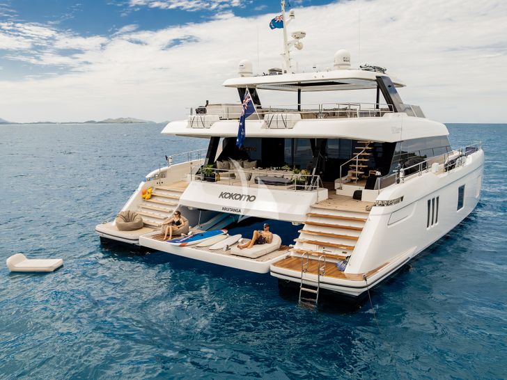 KOKOMO Sunreef 80 Power - aft shot KOKOMO Sunreef 80 Power - aft shot