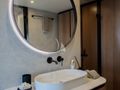 KOKOMO Sunreef 80 Power - master cabin bathroom vanity area KOKOMO Sunreef 80 Power - master cabin bathroom vanity area