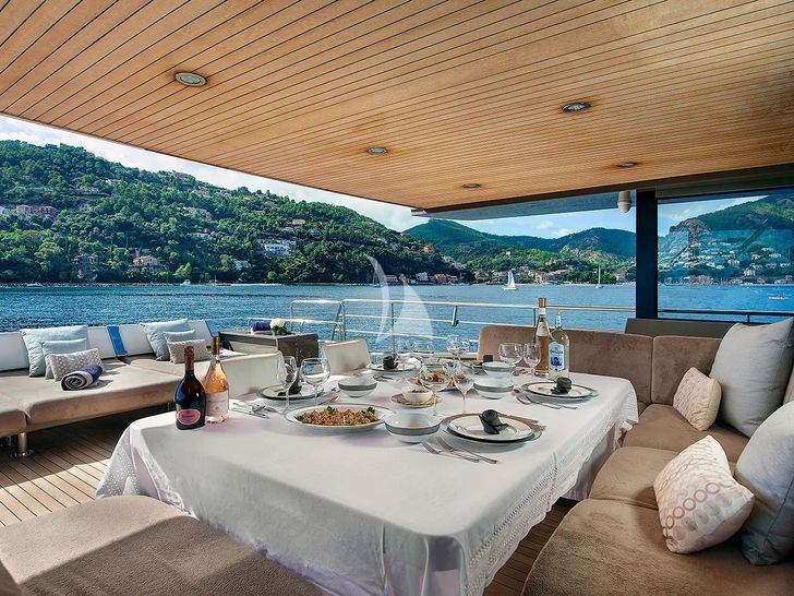 KOKONUT`S WALLY Wally 86 - aft deck KOKONUT`S WALLY Wally 86 - aft deck