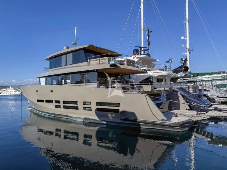 KOKONUT`S WALLY Wally 86 - docked KOKONUT`S WALLY Wally 86 - docked
