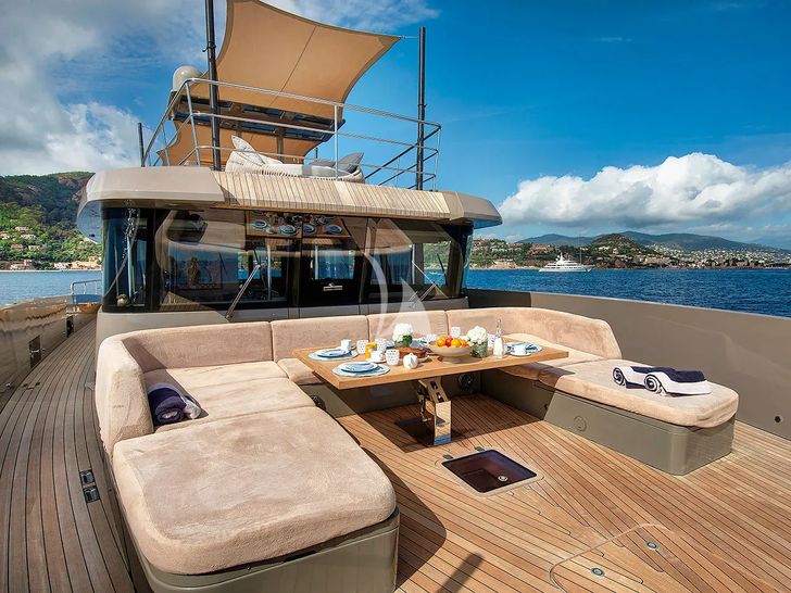 KOKONUT`S WALLY Wally 86 - foredeck KOKONUT`S WALLY Wally 86 - foredeck