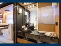 KOMODO Azimut S7 master cabin bathroom