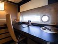 KOMODO Azimut S7 master cabin study and working area