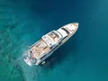KOUKLES Azimut 30m aerial shot anchored KOUKLES Azimut 30m aerial shot anchored