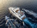 KOUKLES Azimut 30m cruising with the tender and jet ski KOUKLES Azimut 30m cruising with the tender and jet ski