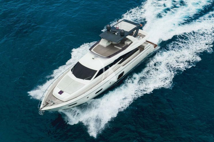 Charter Yacht KUDU - Feretti Yacht 750 - 4 Cabins - Nassau - Exumas - Bahamas