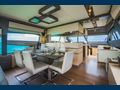 KUDU Ferretti Yacht 750 dining area