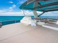 KUDU Ferretti Yacht 750 flybridge sun beds KUDU Ferretti Yacht 750 flybridge sun beds