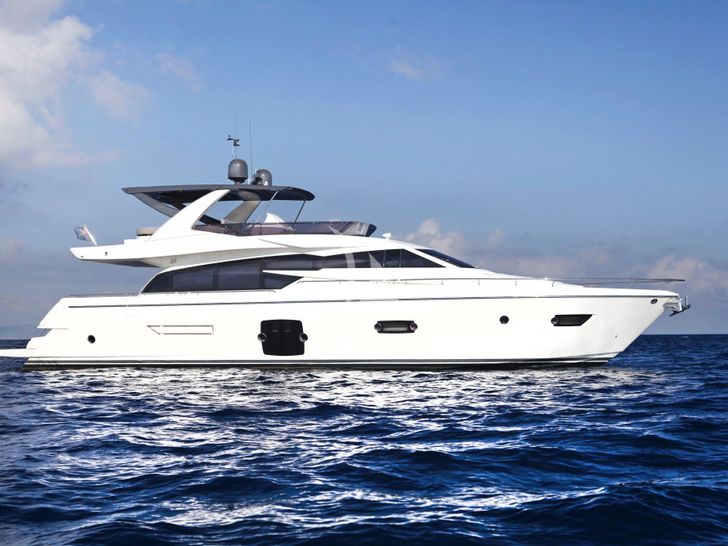 KUDU Ferretti Yacht 750 main profile