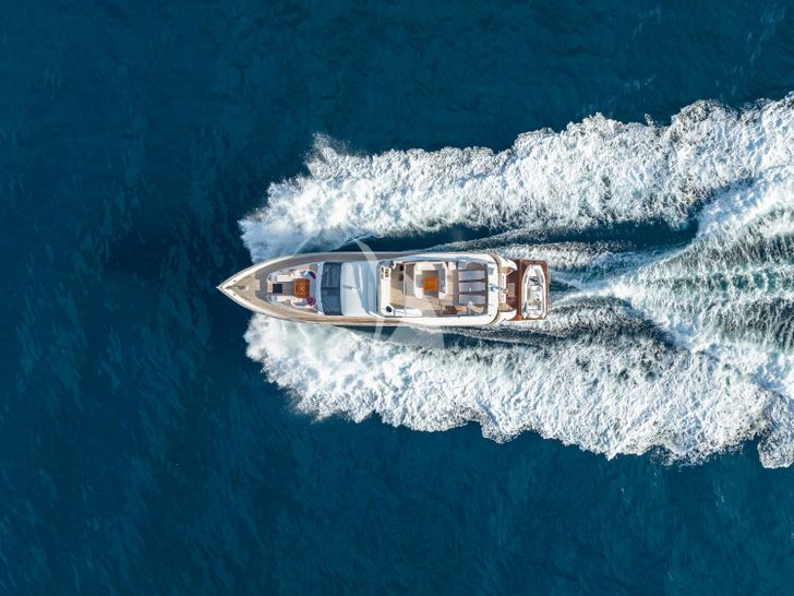 LA CHICCA 1998 Benetti 23m - aerial shot LA CHICCA 1998 Benetti 23m - aerial shot