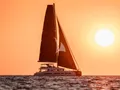 LA DESIRADE Lagoon Seventy 7 - sunset sailing LA DESIRADE Lagoon Seventy 7 - sunset sailing