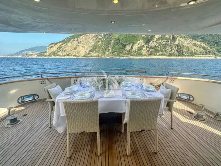 LADY A Maiora 30m - aft deck LADY A Maiora 30m - aft deck