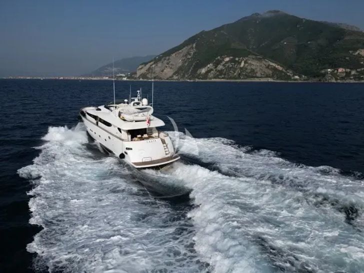 LADY A Maiora 30m - cruising aft LADY A Maiora 30m - cruising aft