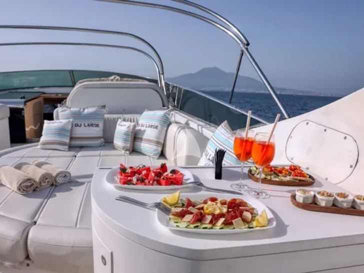 LADY A Maiora 30m - flybridge cocktail party LADY A Maiora 30m - flybridge cocktail party