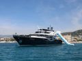 LADY AMANDA Guy Couach 30m - exterior side view LADY AMANDA Guy Couach 30m - exterior side view