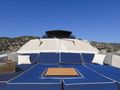 LADY AMANDA Guy Couach 30m - foredeck sunbathing area LADY AMANDA Guy Couach 30m - foredeck sunbathing area