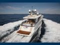 LADY EMMA - Couach 3300 Fly,stern view cruising