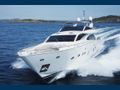 LADY EMMA - Couach 3300 Fly,bow view cruising