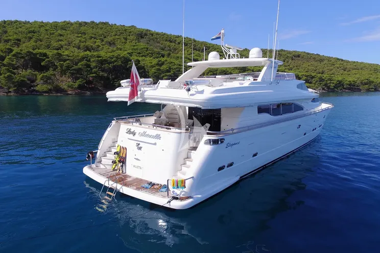 Charter Yacht LADY MARCELLE - Horizon Elegance 88 - 4 Cabins - Dubrovnik - Split - Hvar - Croatia