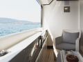 LADY TRUDY 43m CRN Luxury Crewed Motor Yacht Main Cabin Balcony