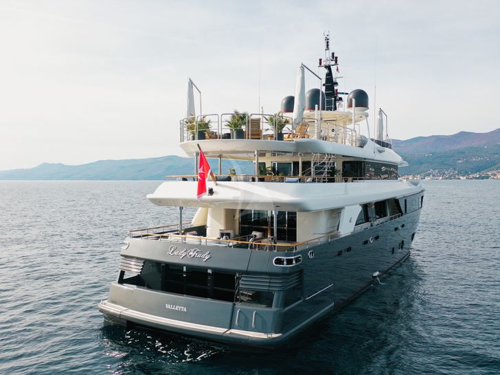 LADY TRUDY 43m CRN Luxury Crewed Motor Yacht Cruising