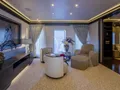 LADY VERA Nobiskrug 73m - master cabin seating area LADY VERA Nobiskrug 73m - master cabin seating area