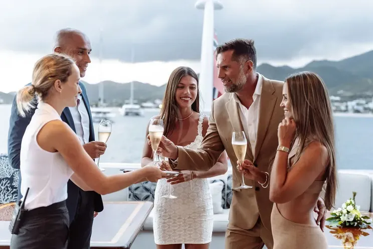 Charter Yacht LADY BETH - Newcastle 5500 - 6 Cabins - St Martin - St Barths - Leewards - Caribbean