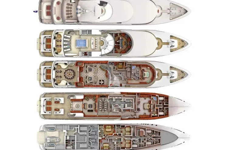 Layout for LADY BETH Newcastle 5500 - layout
