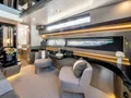 LADY B II Pearl 95 - master cabin lounge LADY B II Pearl 95 - master cabin lounge