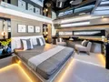 LADY B II Pearl 95 - master cabin other angle LADY B II Pearl 95 - master cabin other angle