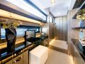 LADY B II Pearl 95 - master cabin study and vanity area LADY B II Pearl 95 - master cabin study and vanity area