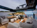 LADY B II Pearl 95 - sundeck lounge and dining area LADY B II Pearl 95 - sundeck lounge and dining area