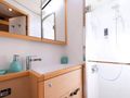 LADY C Lagoon 630 - master cabin bathroom LADY C Lagoon 630 - master cabin bathroom