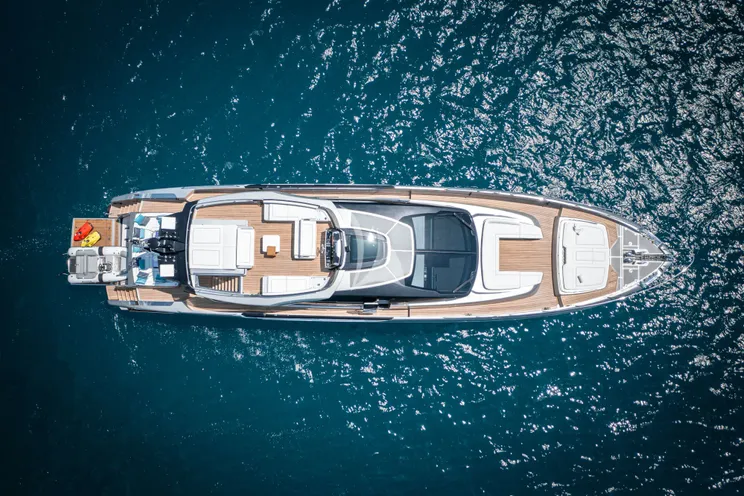 Charter Yacht LADY DB - Riva 88 Folgore - 5 Cabins - Salerno - Capri - Positano - Amalfi Coast - Italy