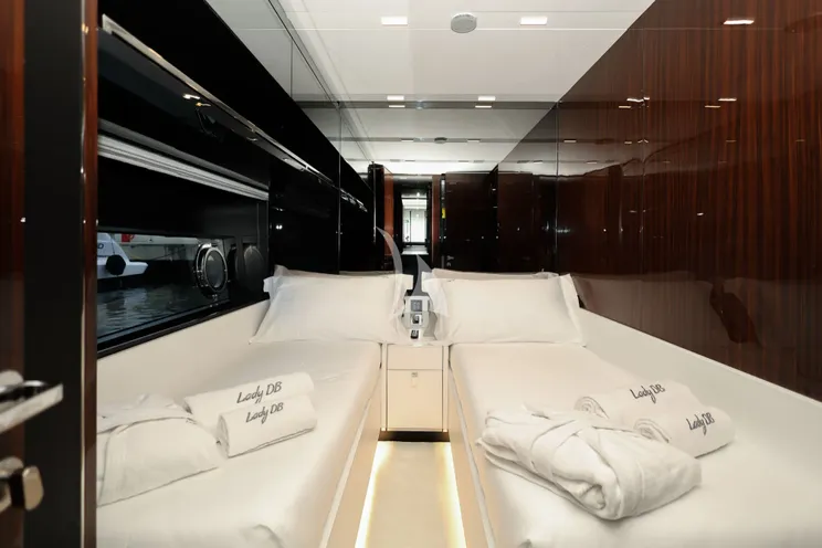 Charter Yacht LADY DB - Riva 88 Folgore - 5 Cabins - Salerno - Capri - Positano - Amalfi Coast - Italy